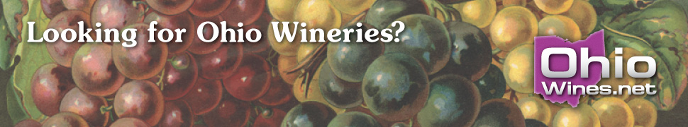 OhioWines.net banner ad - Find Ohio Wineries